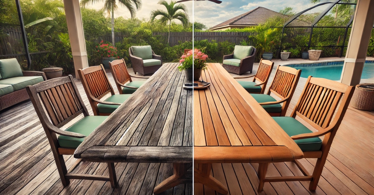 Seasonal Teak Furniture Storage: Why It’s the Smart Choice for South East Florida Homeowners